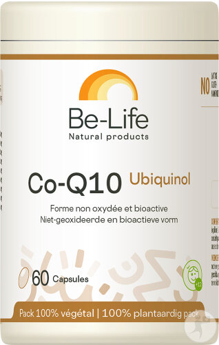 Be-Life CoQ10 Ubiquinol Complément Alimentaire 60 Gélules