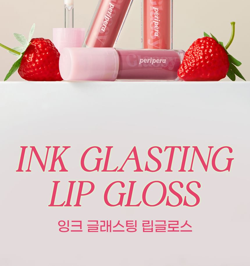peripera - Ink Glasting Lip Gloss Soft Berry Edition - 3 kleuren