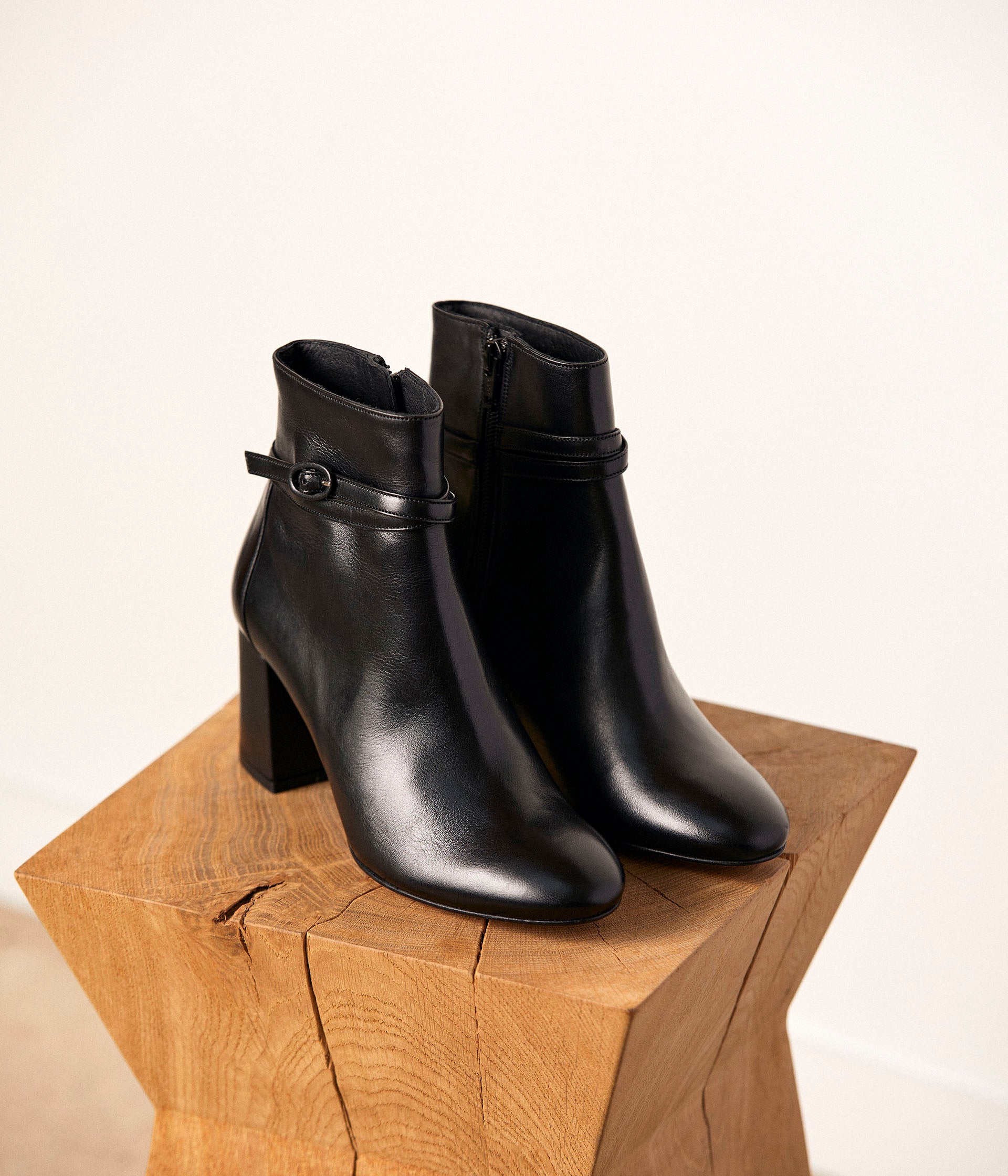 Boots talon noires Besse