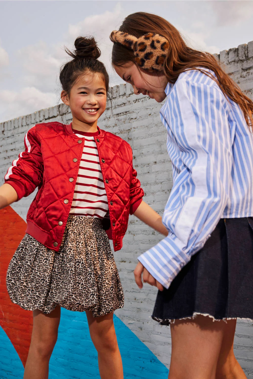 WE Fashion bomberjack rood