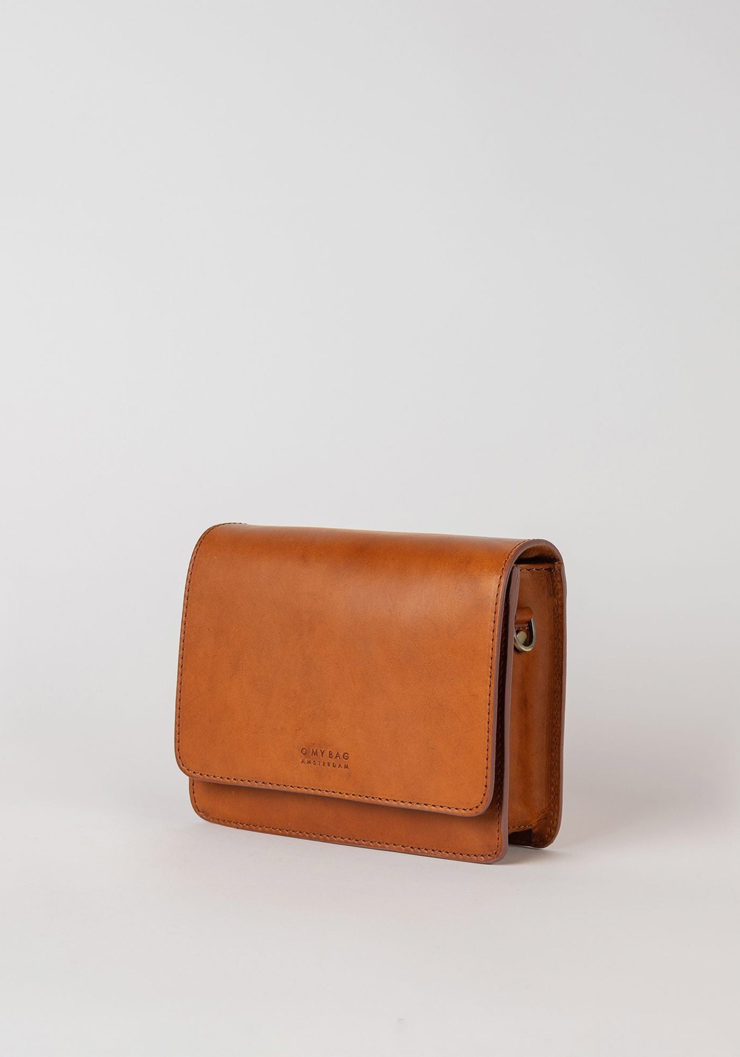 O My Bag Handtasche Audrey Mini Classic Leather Cognac