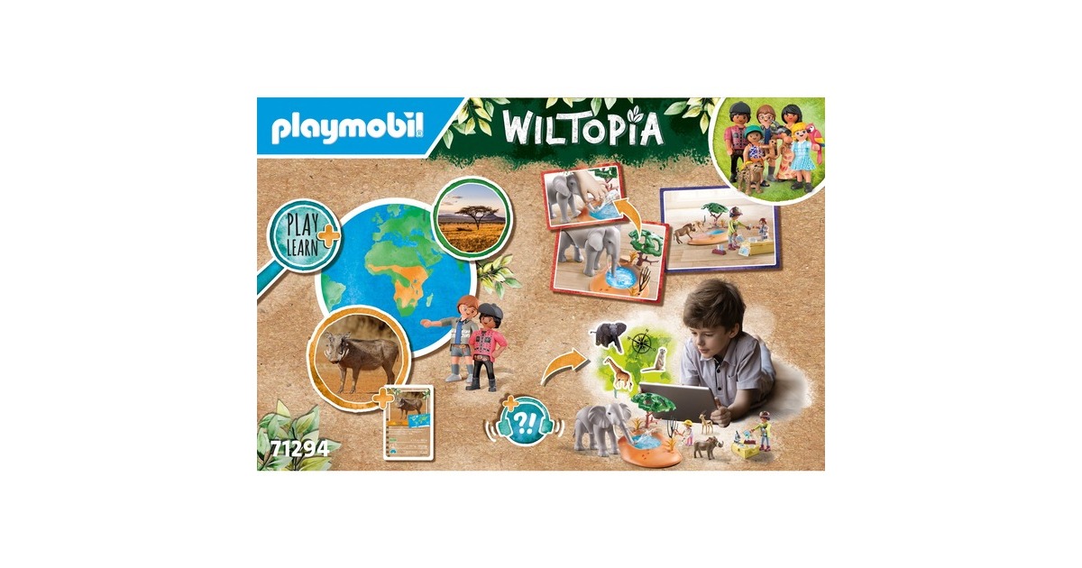 PLAYMOBILWiltopia - Een reis naar de waterpoel Constructiespeelgoed