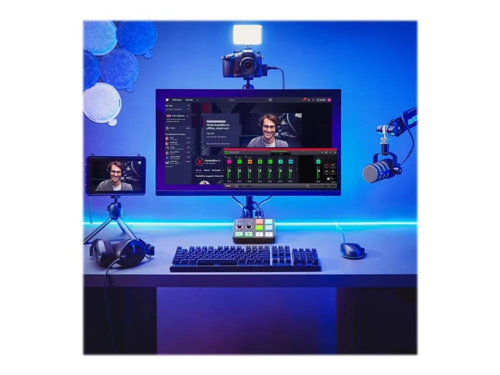 RØDE Streamer X - Audiovisuelt produktions system