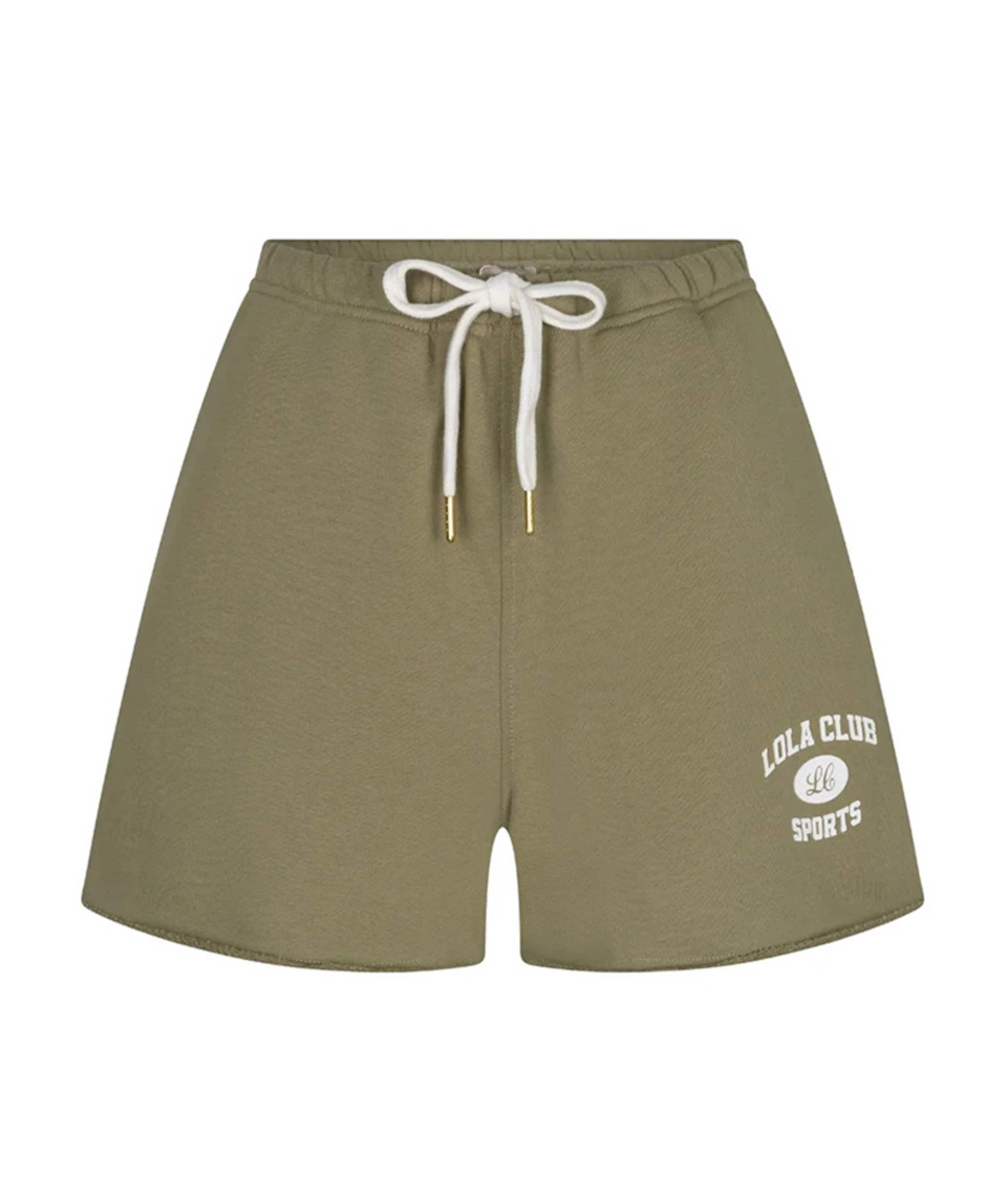 The Lola Club Anine dames shorts groen