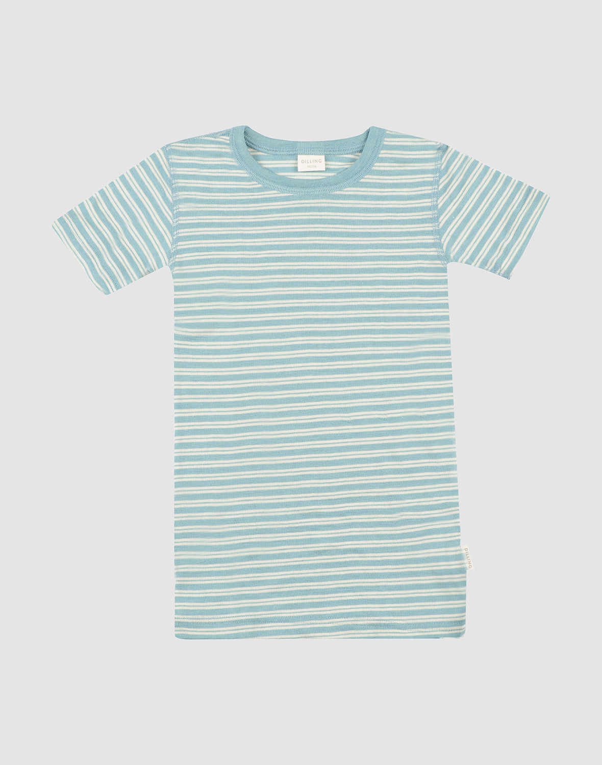 T-shirt van merinowol/zijde voor kinderen