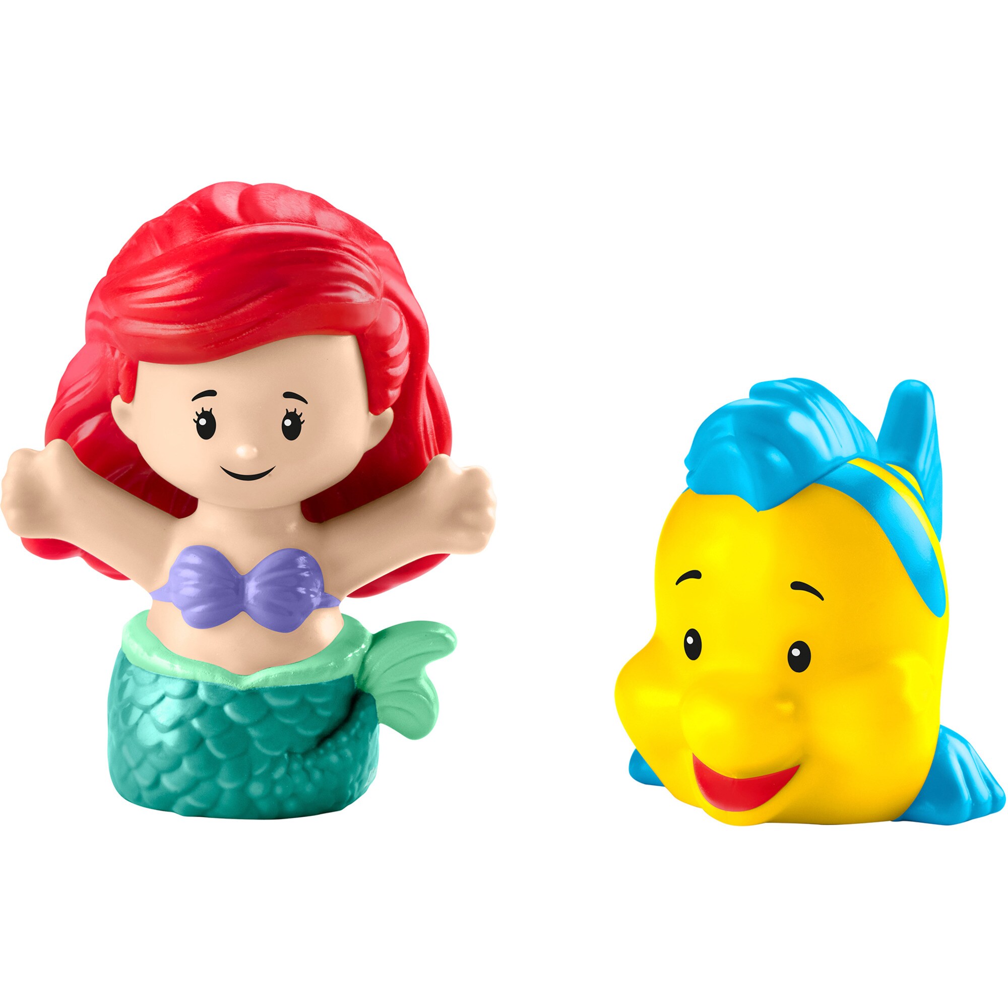 Mattel Spielfigur Little People Disney Prinzessin Ariel Sea Carriage