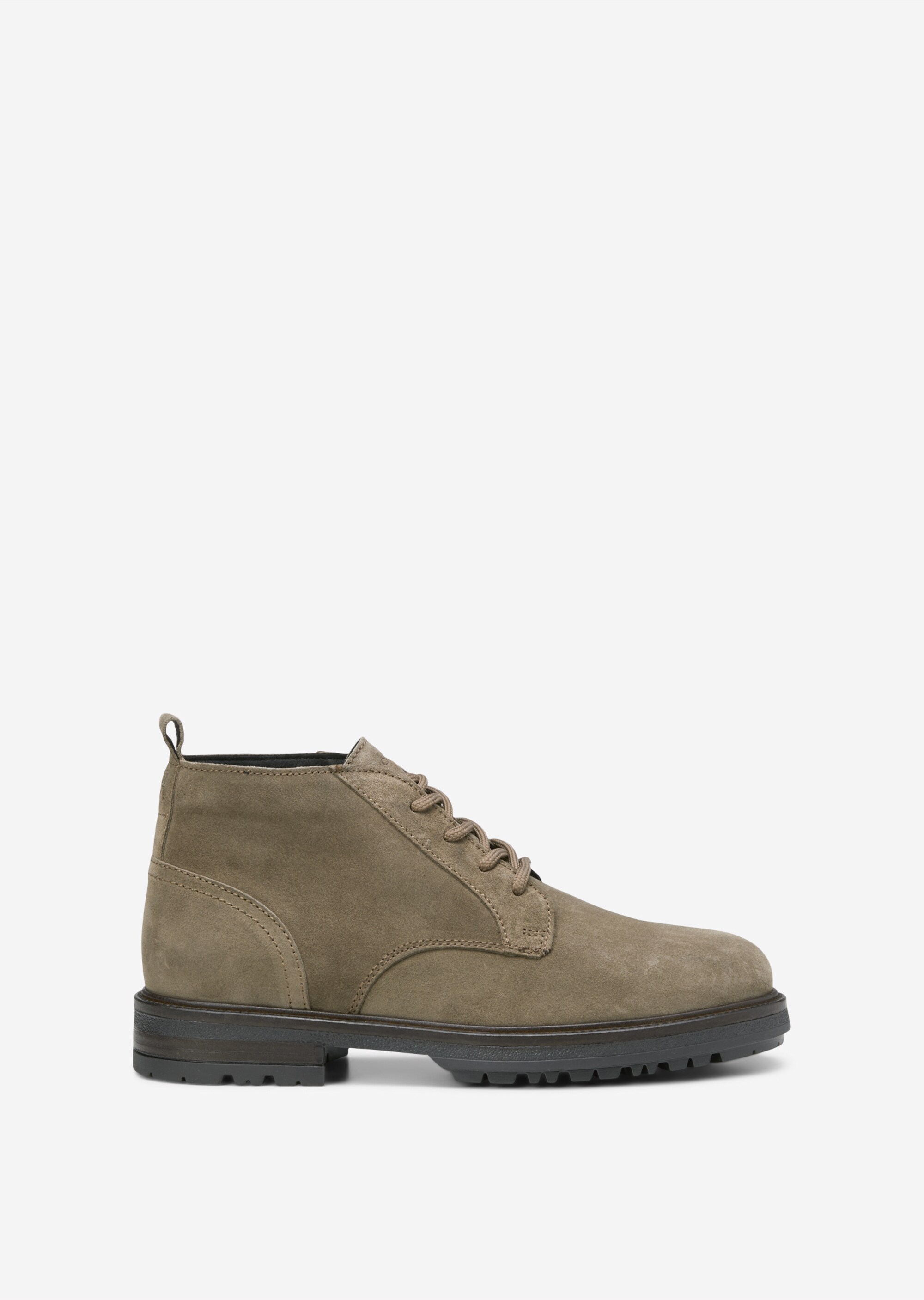 Desert-Boot aus softem Velours-Kalbleder