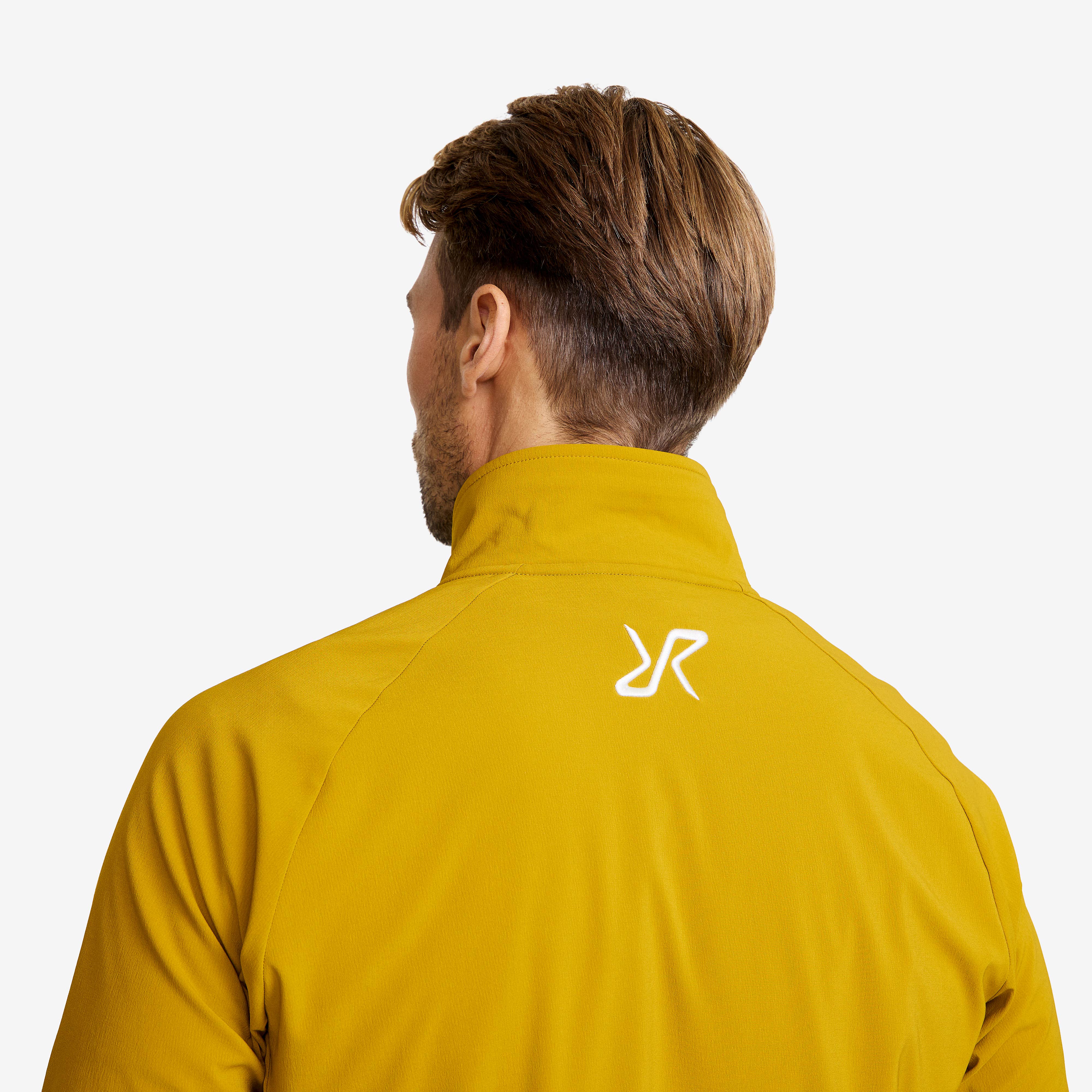 Exciter Light Softshell Jacket Herre Golden Palm