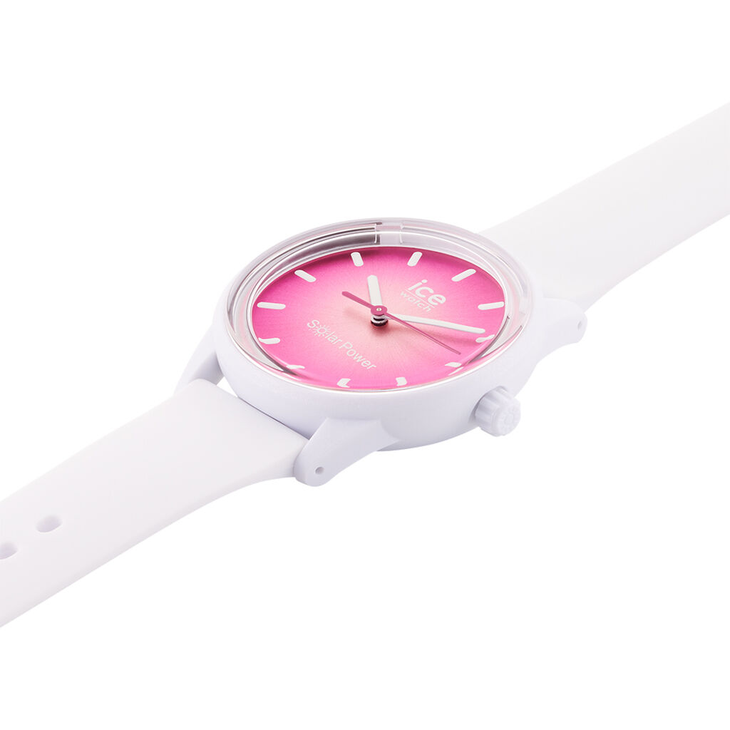 Montre Ice Watch Solar Power Blanc