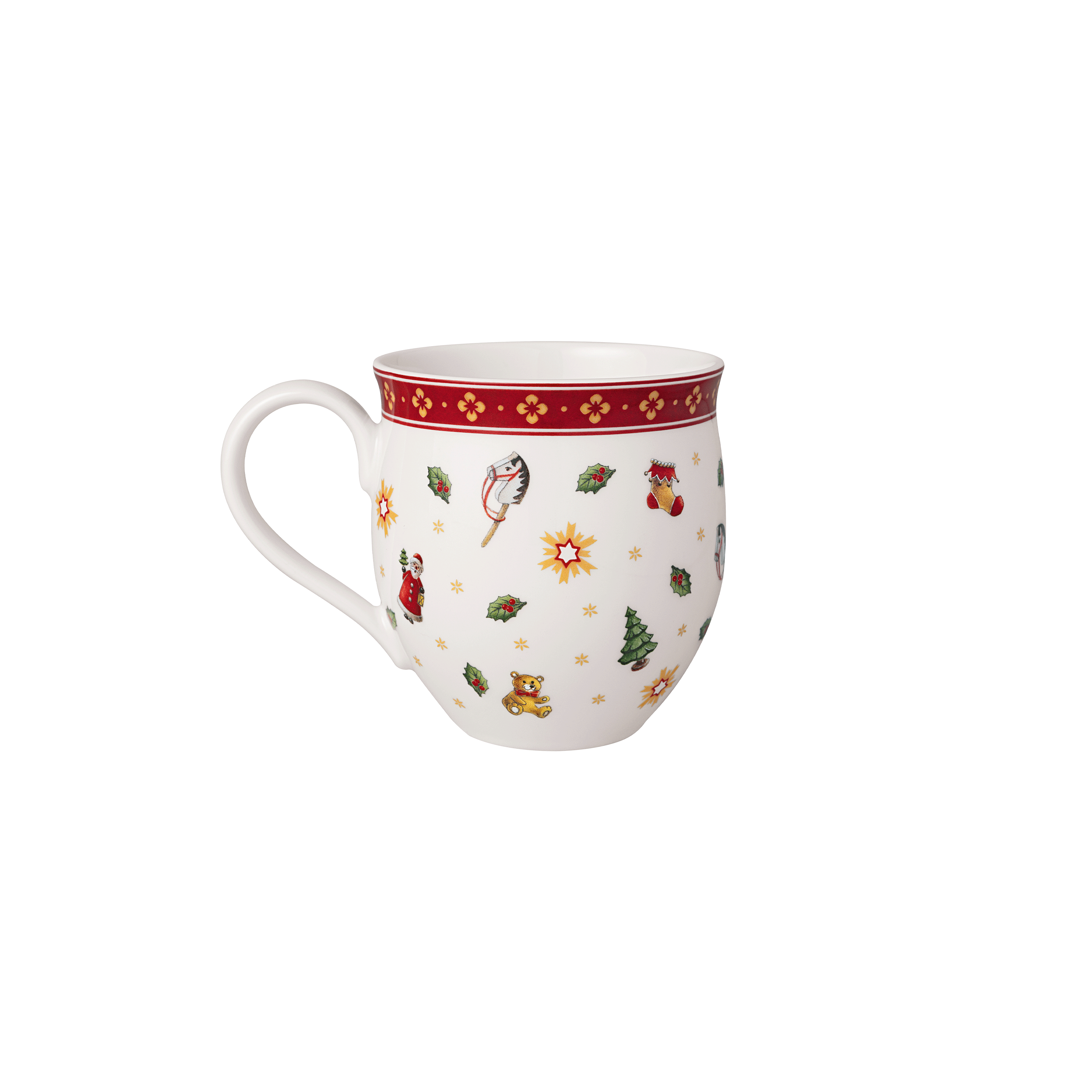 Toy's Delight Mug Multi-colored, 7.8 oz, Premium Porcelain