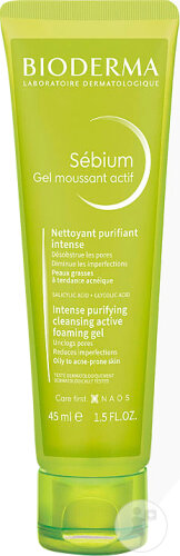 Bioderma Sebium Gel Moussant Actif Tube 45ml