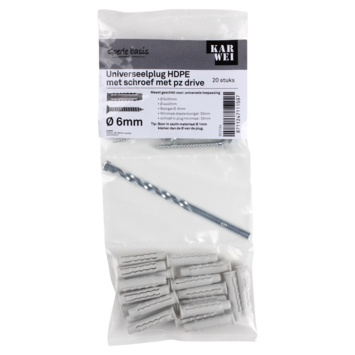 KARWEI uni-plug 6x30mm   uni 4x45mm 20ST