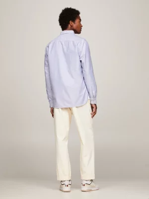 Camisa Oxford Dobby Regular