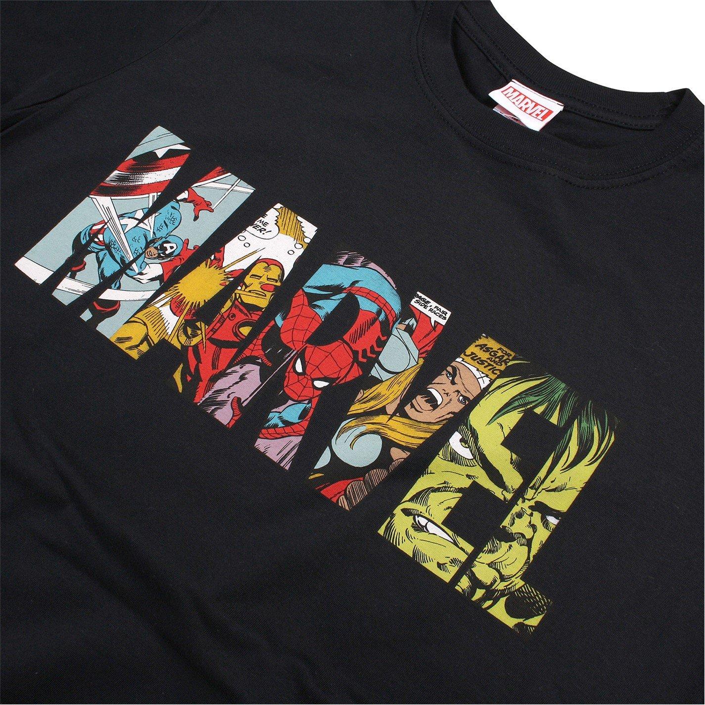 Marvel Comics Logo T Shirt