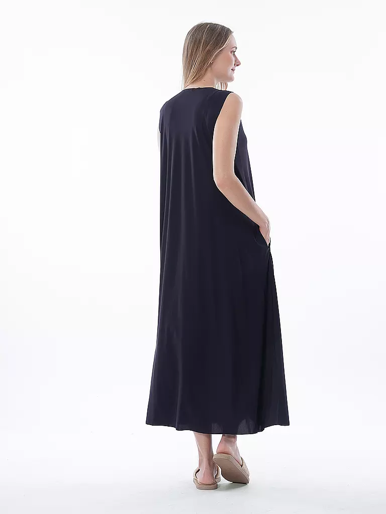 NINETO9 Midikleid dunkelblau