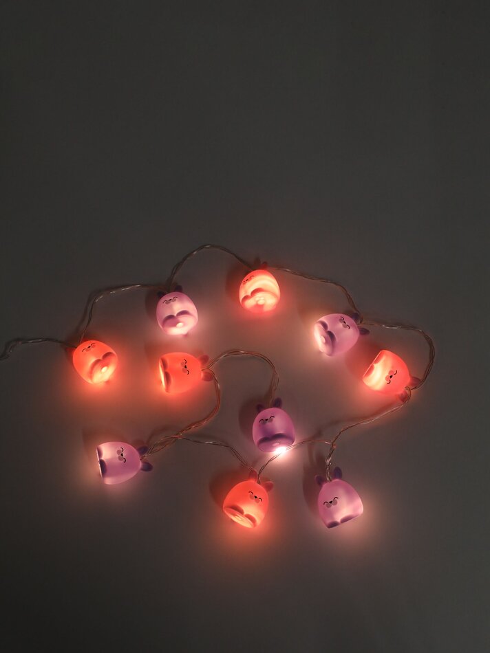 Cordão de luzes LED com 10 unidades para crianças - Vários modelos