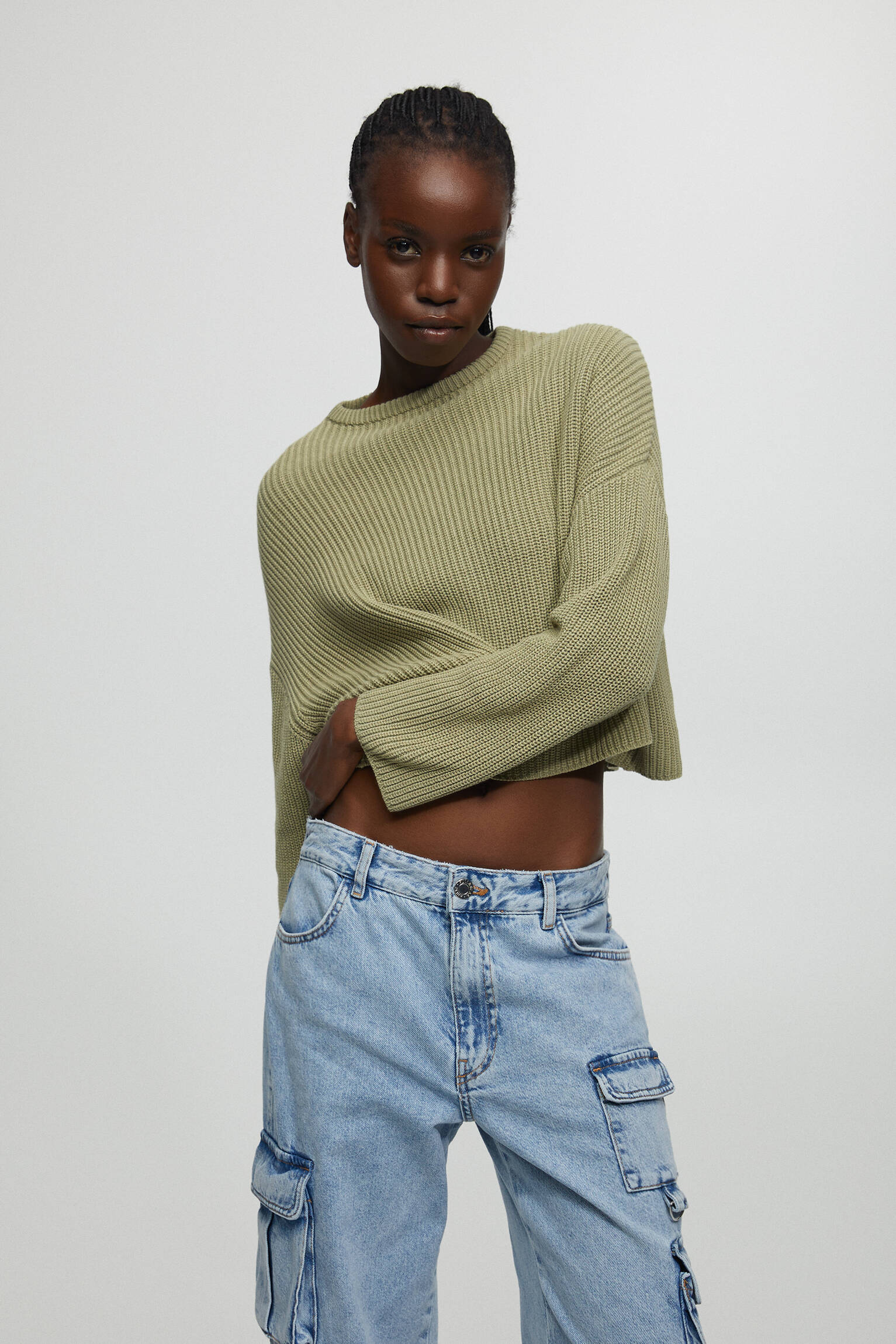 Malha Pearl Knit - Cáqui