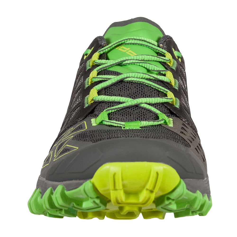 La Sportiva BUSHIDO II - Chaussures trail Homme metal/flash green