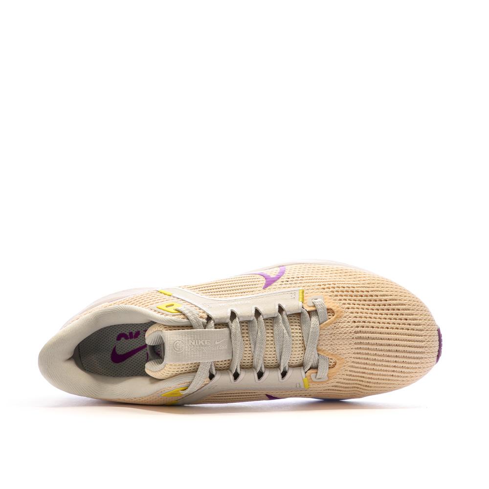 Nike Chaussures de running Beige/Jaune Femme Nike Pegasus