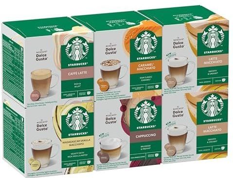 Starbucks - White Cup Variety Pack - Koffiecapsules - 6 x 12 capsules (72 capsules)