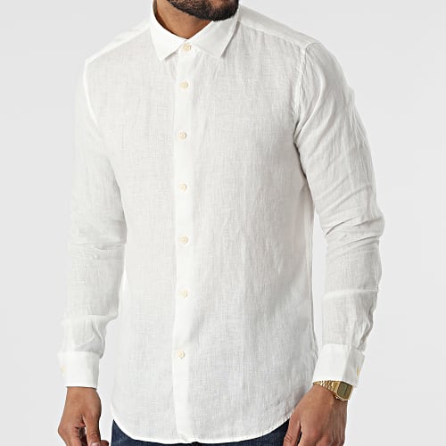 Chemise A Manches Longues 7631 Blanc