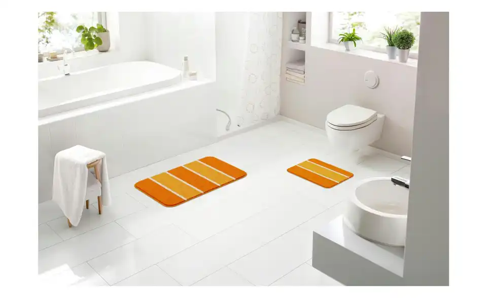 Grund Badematte Orange 50x80 cm