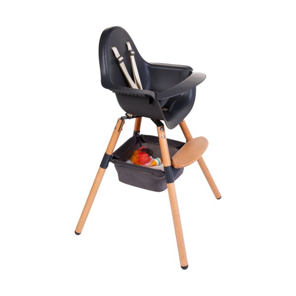 Childhome Evolu 2 Sandwich Mesh Mandje Anthracite