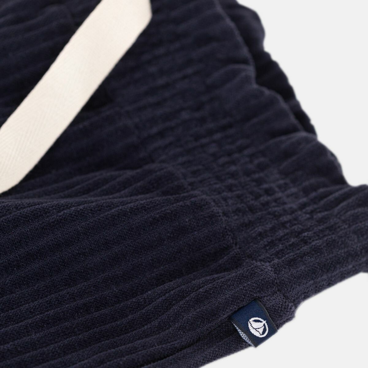 PETIT BATEAU<br>Calças largas de veludo