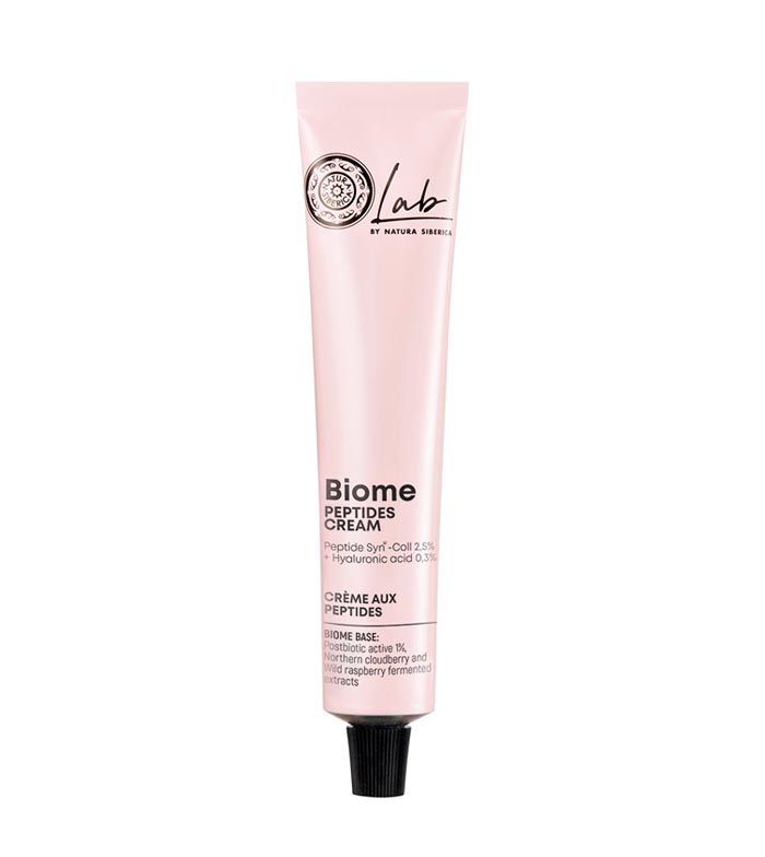 Natura Siberica - *Lab Biome* - Creme facial com peptídeos