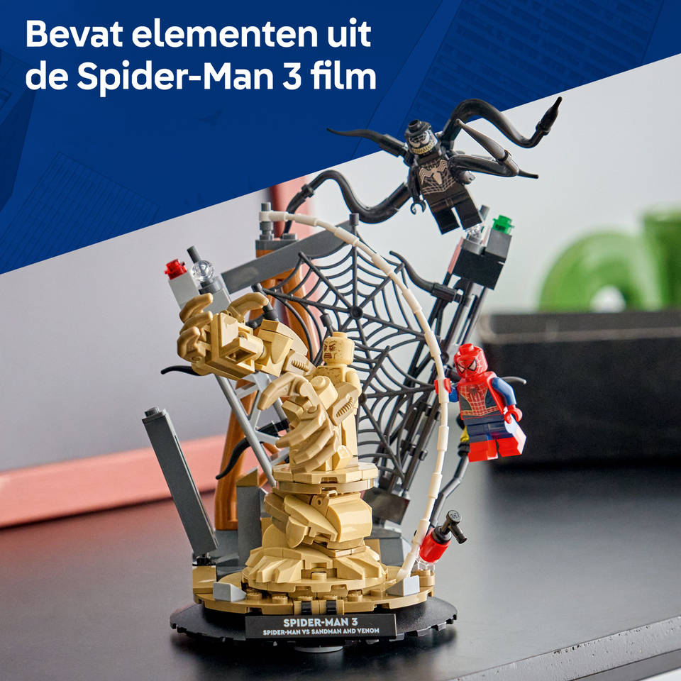 LEGO Marvel ultieme strijd: Spider-Man vs. Sandman 76334