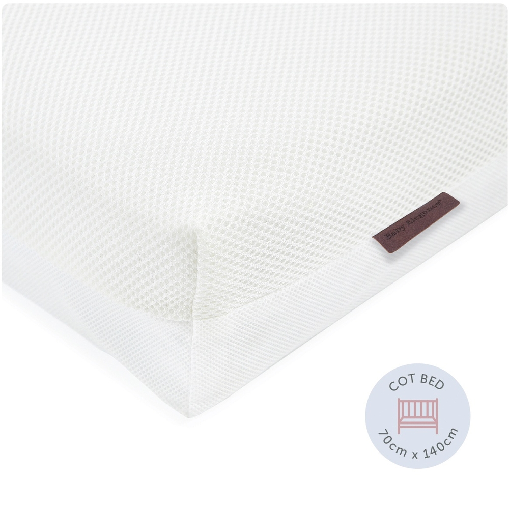 Baby Elegance Atmungsaktive Taschenfederkernmatratze für Kinderbetten, 140 x 70 cm