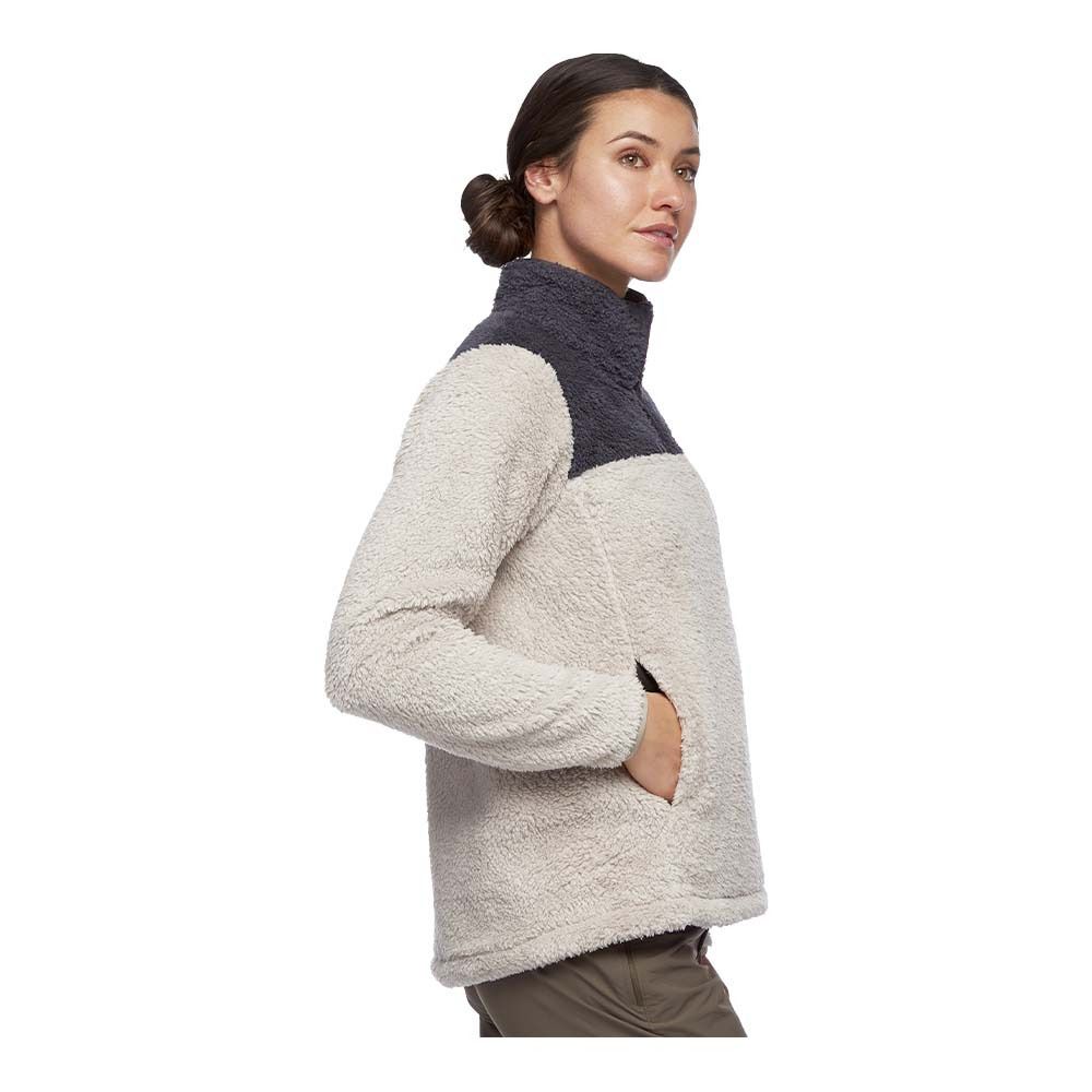 Black Diamond ROADIE QTR ZIP - Polaire Femme dune-carbon