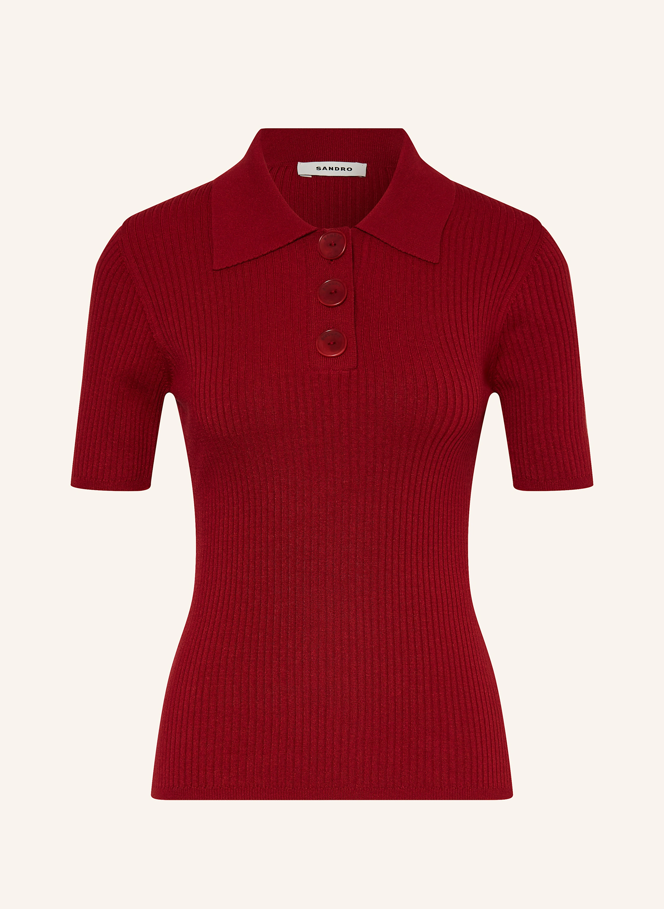 SANDRO Strickshirt