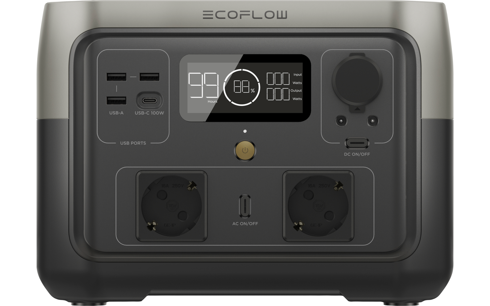 EcoFlow River 2 Max Tragbare Powerstation 512 Wh 500 W