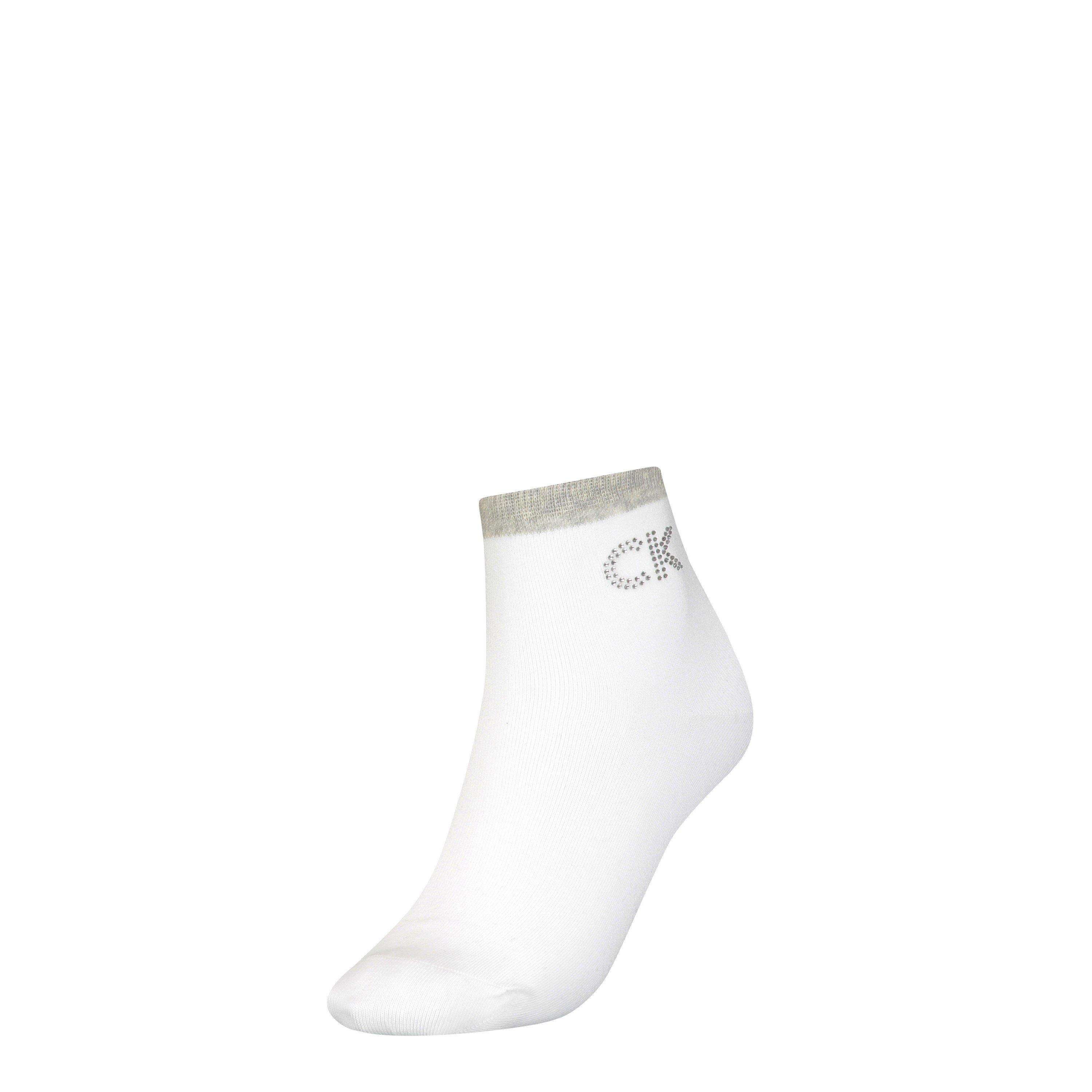 Calvin Klein Crystal Logo Sock