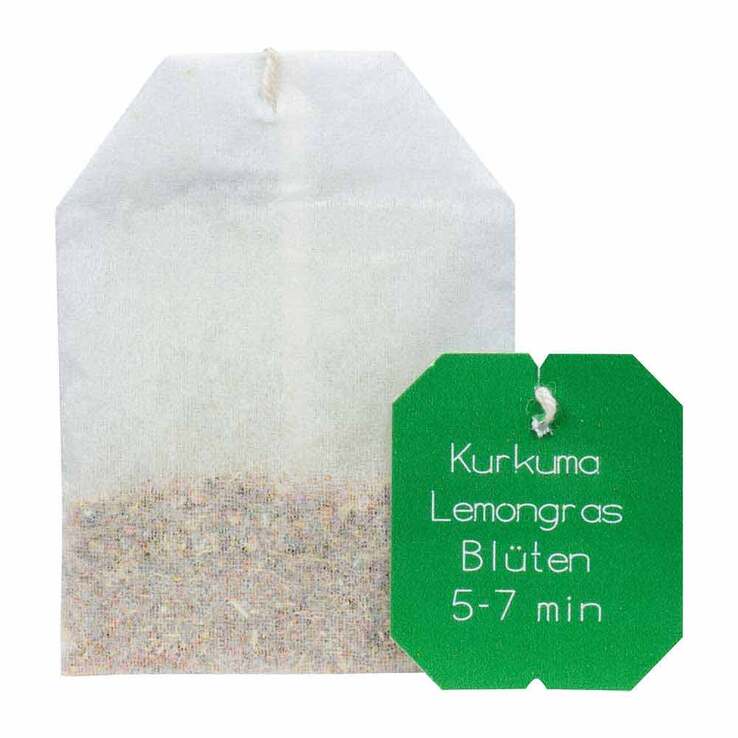 Kurkuma Tee Lemongras & Blüten Bio Salus Fbeutel , 15 St