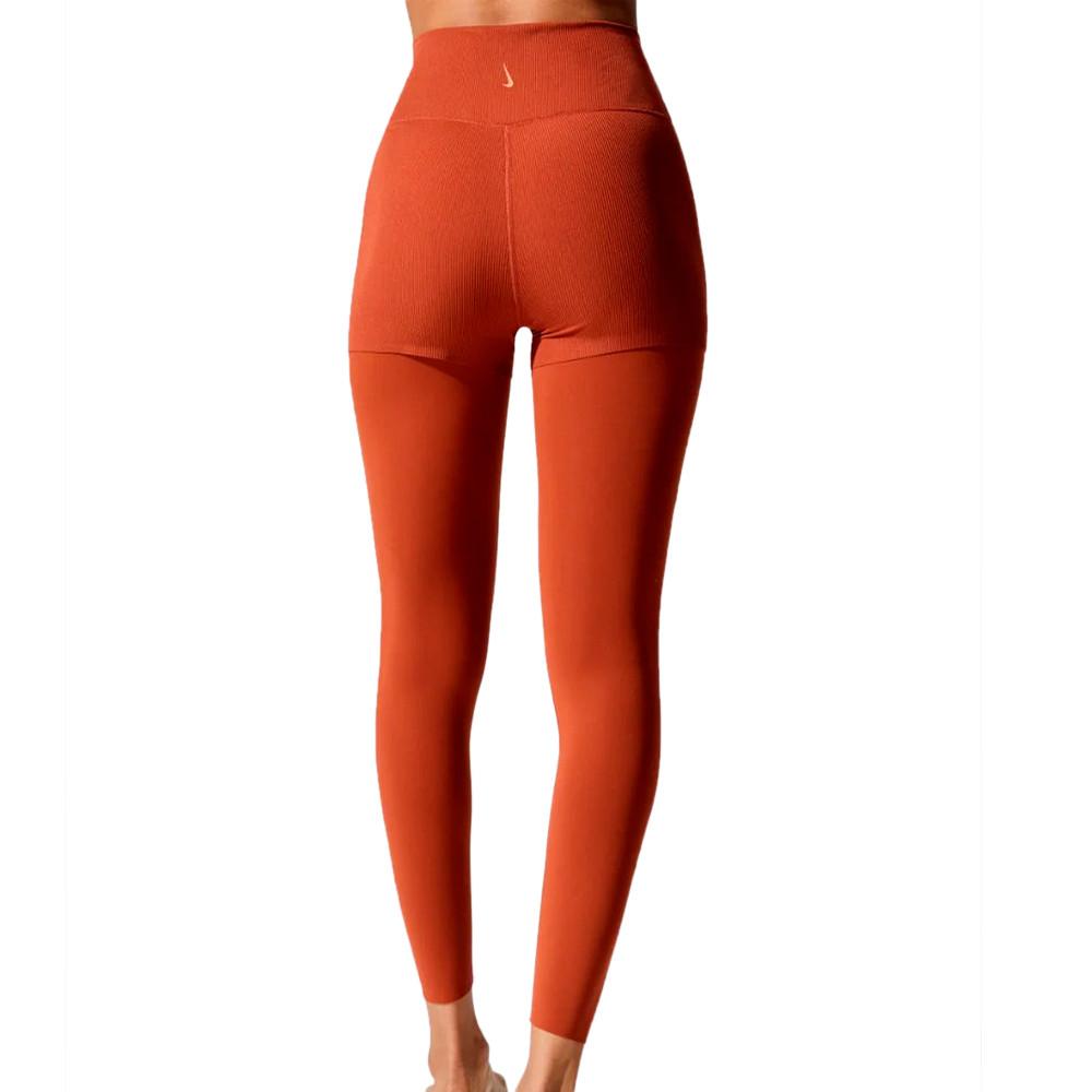 Nike Legging 7/8 Terracotta Femme Nike Luxe Layered