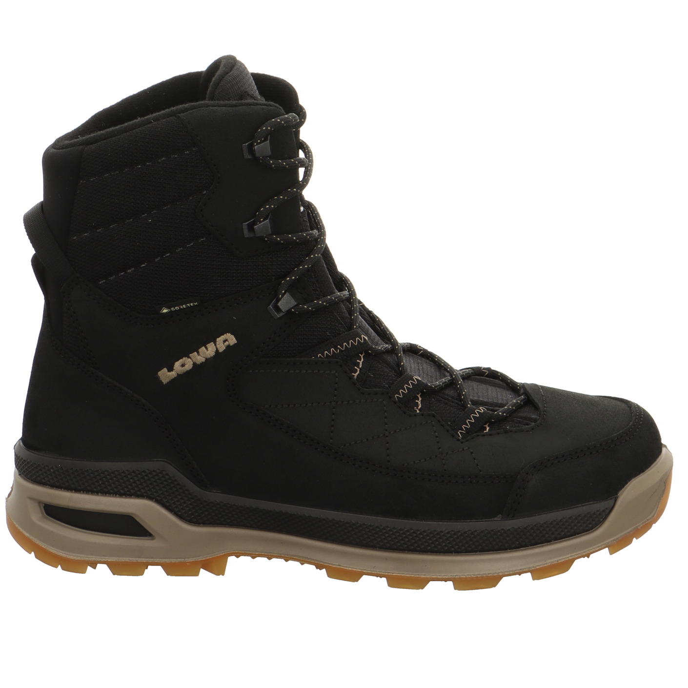 Wintertrekkingboot schwarz