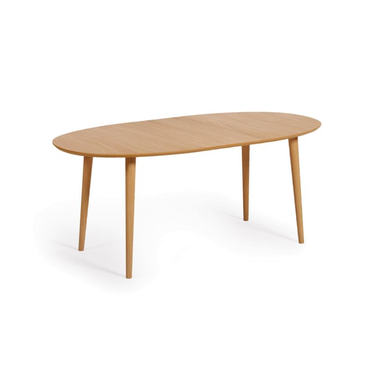 Kave Home Oqui uitschuifbare tafel 140/220x90