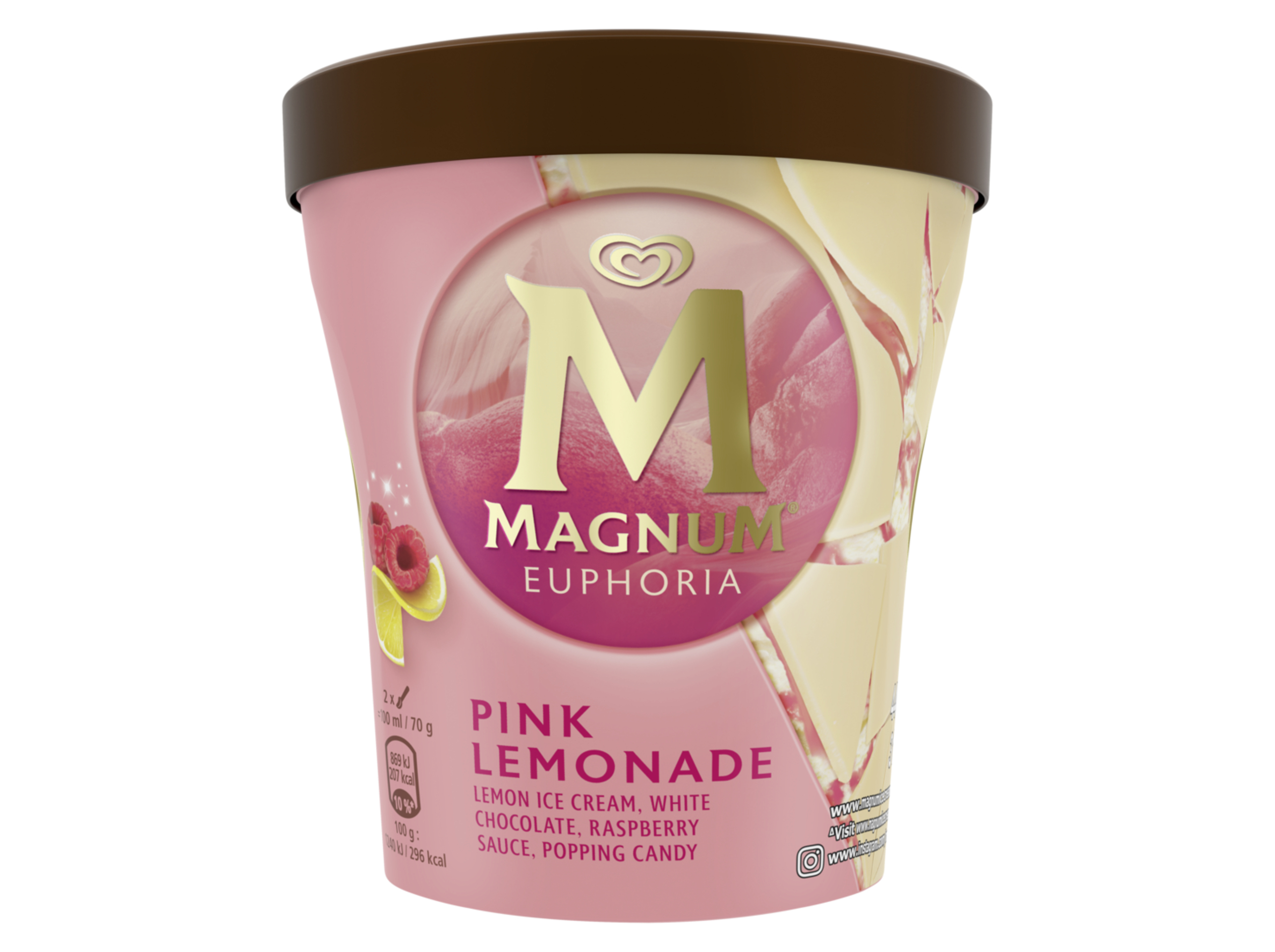 GELADOS MAGNUM PINT EUPHORIA 440ML