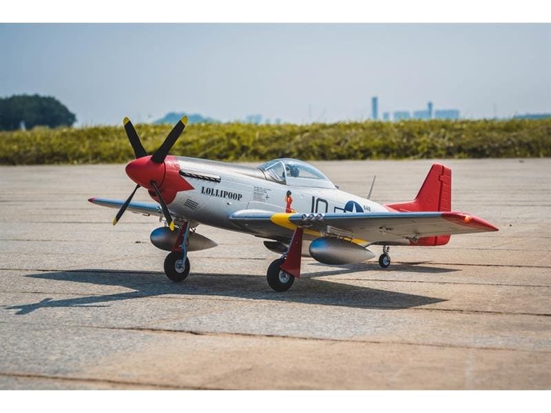 Arrows RC Warbird P-51 Mustang 850 mm PNP RC-Flugzeug mit Vector-Stabi