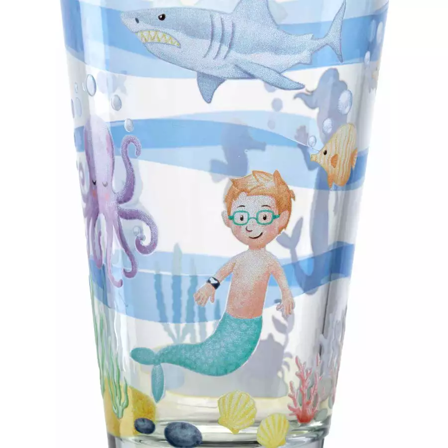 Leonardo Kinderbecherset Bambini Avventura 300 ml hellblau