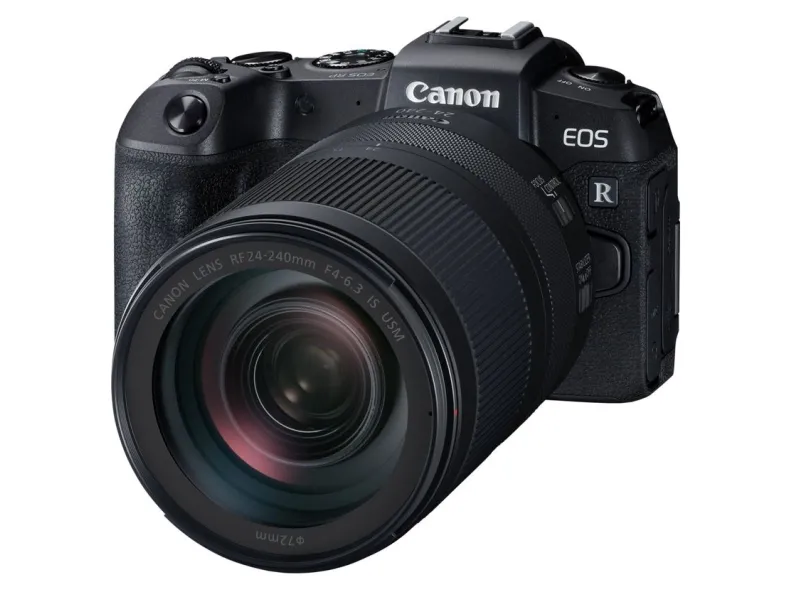 Canon EOS RP - Digitalkamera - spejlløst - 26.2 MP - Full Frame - 4K / 25 fps - 10x optisk zoom RF 24-240 mm F4-6.3 IS USM objektiv - Wi-Fi, Bluetooth