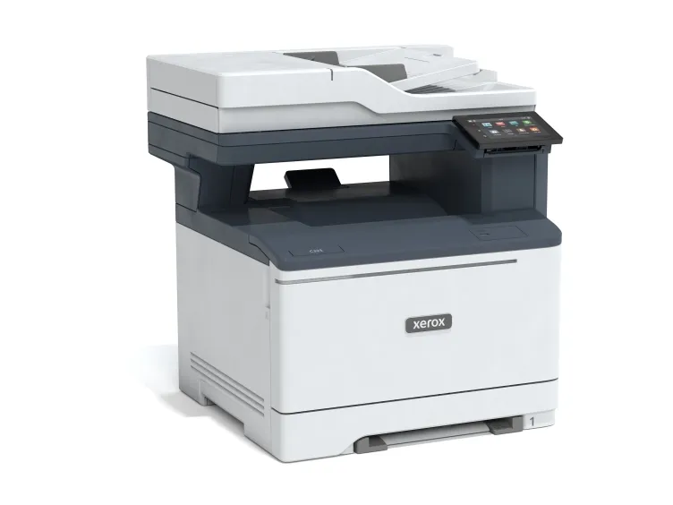 Xerox C325V_DNI - Multifunktionsprinter - farve - laser - Legal (216 x 356 mm) (original) - A4/Legal (medie) - op til 33 spm (kopiering) - op til 33 spm (udskriver) - 250 ark - 33.6 Kbps - USB 2.0, Gigabit LAN, Wi-Fi(n), USB - Green World Alliance re