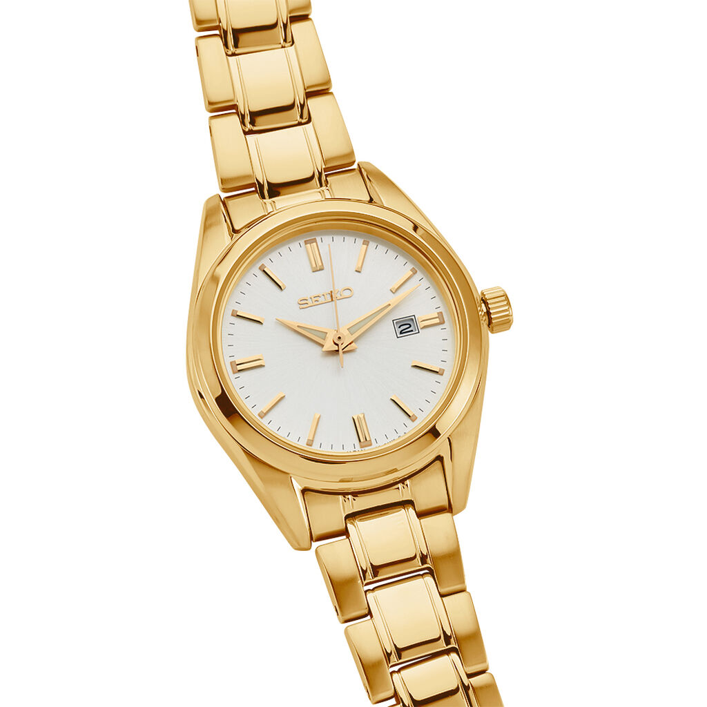 Montre Seiko Classique Blanc