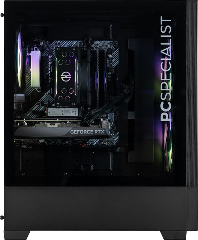 PCSpecialist Prime 506 R7/16/1TB/5070Ti stationær gaming computer