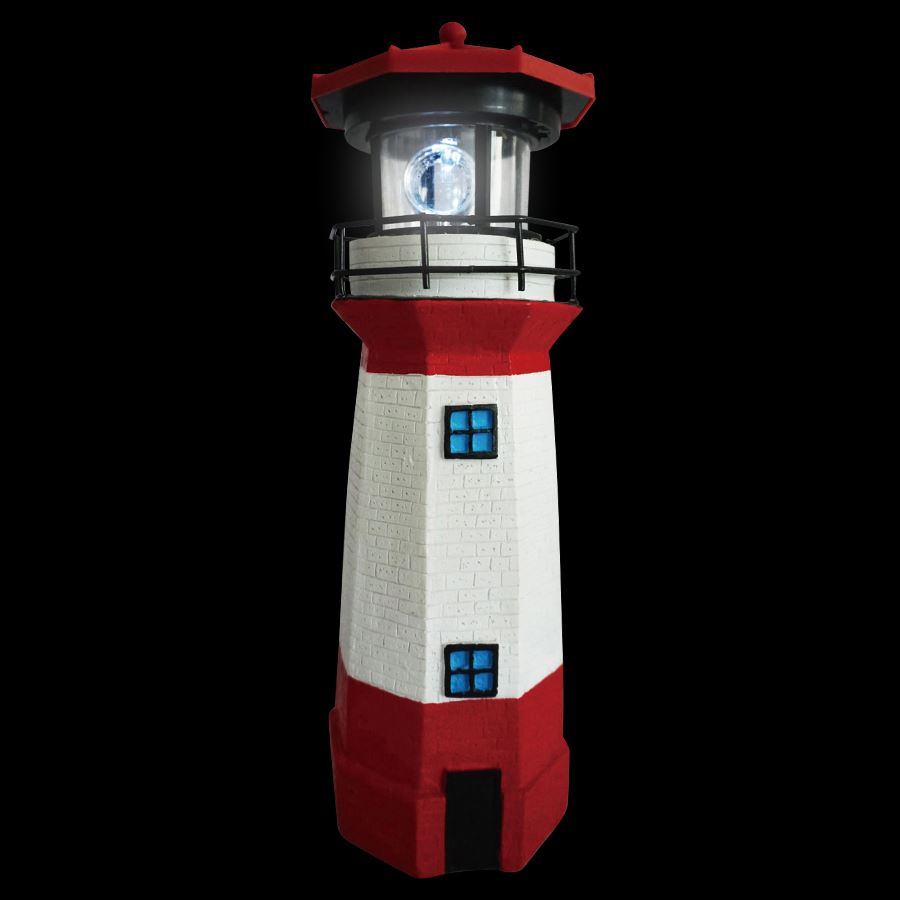 Solar-LED-Leuchtturm 9x27cm