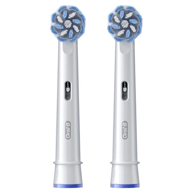 Oral-B Sensitive Clean Opzetborstels Wit 2 Stuks