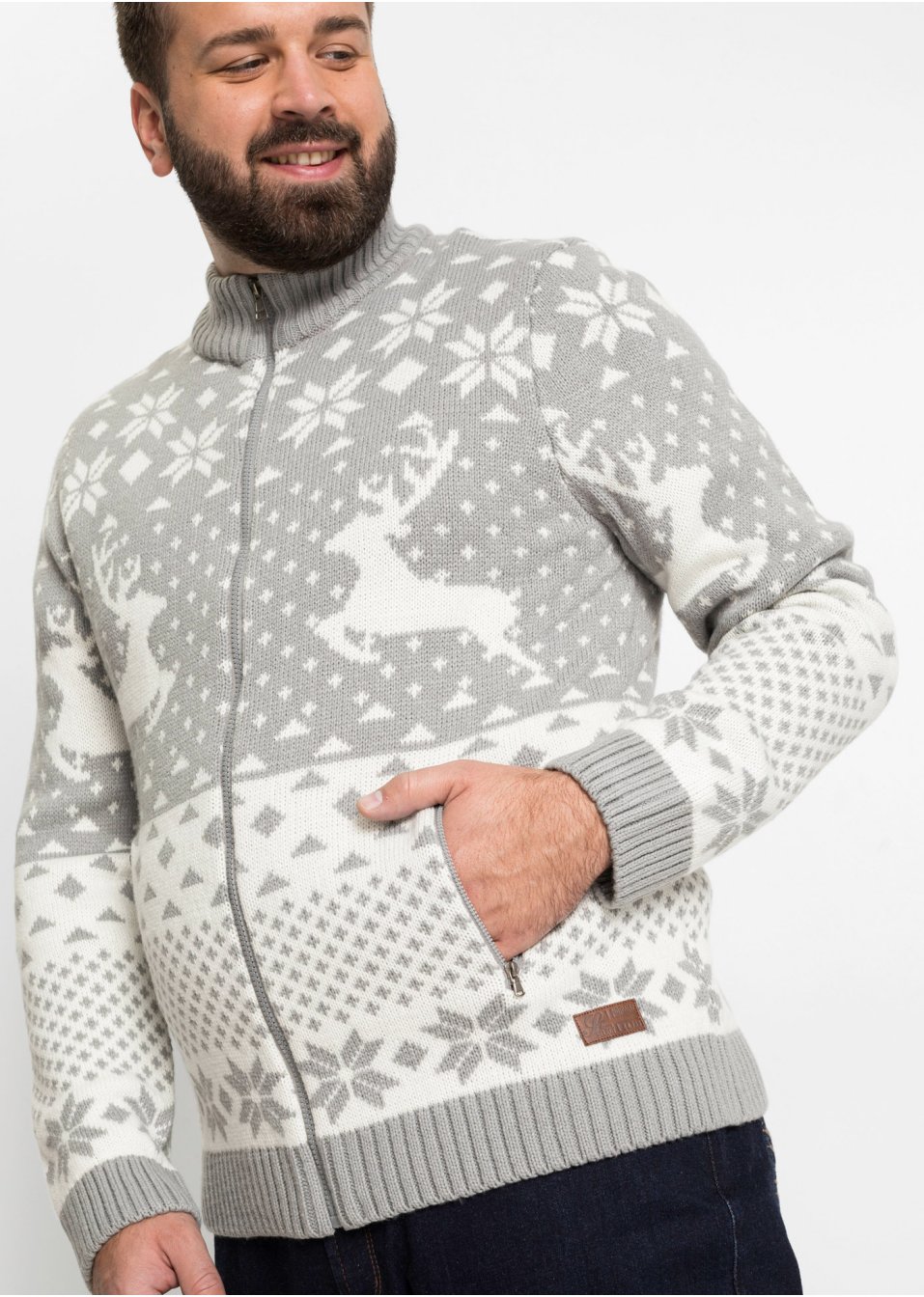 Gilet en maille norvégien