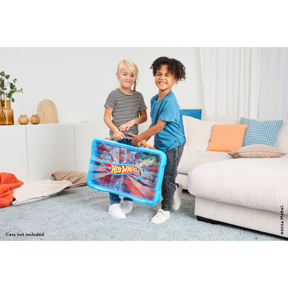 Hot Wheels opbergkoffer met licht